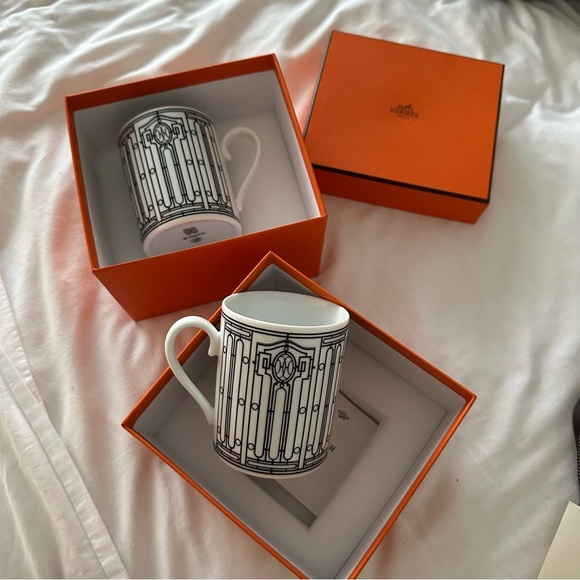 Hermes Dining Hermes Deco Mug Set Poshmark